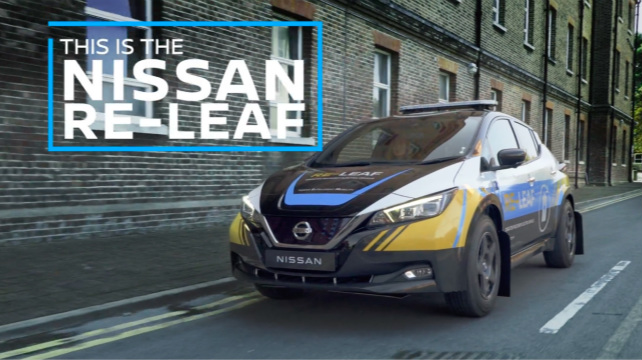 日產RE-LEAF概念車，有電，更有安全感！